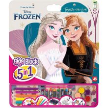 Jégvarázs kreatív színező készlet - 5 az 1-ben - Giga Block