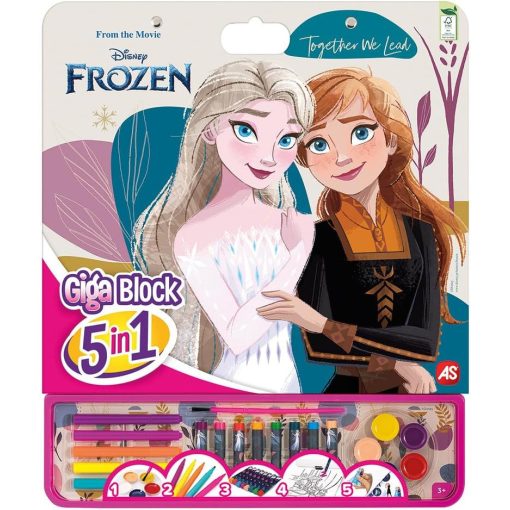 Jégvarázs kreatív színező készlet - 5 az 1-ben - Giga Block