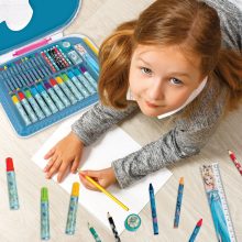 Színező készlet bőröndben - Jégvarázs