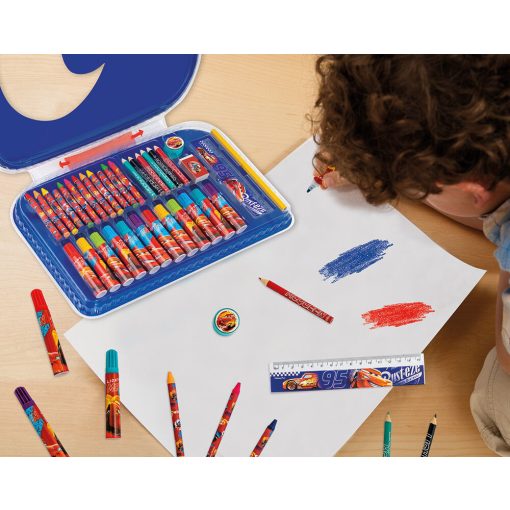 Színező készlet bőröndben - Verdák