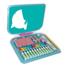 Színező készlet bőröndben - Gabby