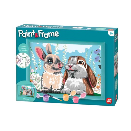 Festés szám szerint - Aranyos nyuszik - Paint & Frame