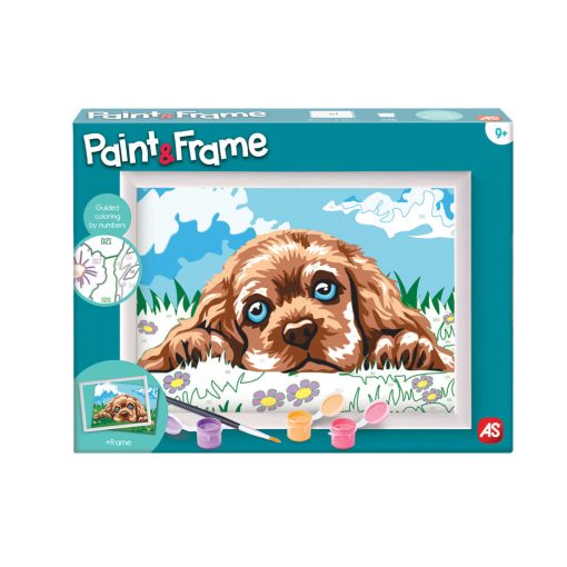 Festés szám szerint - Kutyus - Paint & Frame
