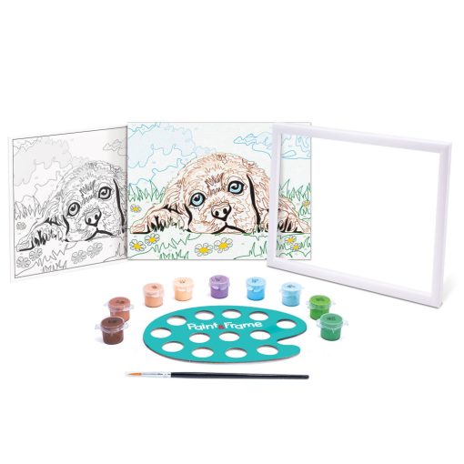 Festés szám szerint - Kutyus - Paint & Frame