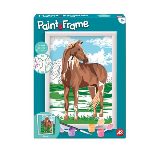 Festés szám szerint - Vadló - Paint & Frame