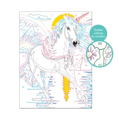 Festés szám szerint - Unikornis - Paint & Frame