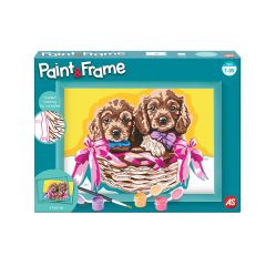   Festés szám szerint - Imádnivaló kiskutyák - Paint & Frame