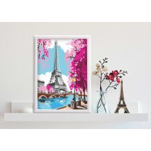 Párizs festőkészlet kerettel - Paint & Frame