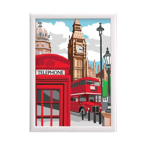 London festőkészlet kerettel - Paint & Frame