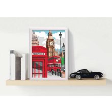 London festőkészlet kerettel - Paint & Frame