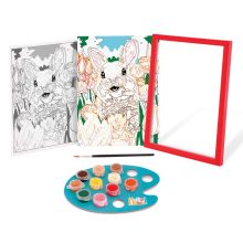 Vidám nyuszi festőkészlet kerettel - Paint & Frame