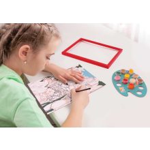 Vidám nyuszi festőkészlet kerettel - Paint & Frame