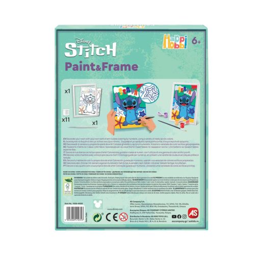 Stitch festőkészlet kerettel - Paint & Frame