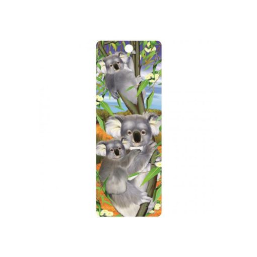 3D könyvjelző-Koalák
