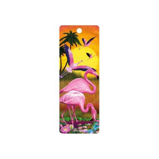 3D könyvjelző-Flamingó