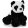 Panda - Mini Flopsies plüssállat