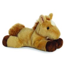 Barna ló - Mini Flopsies plüssállat