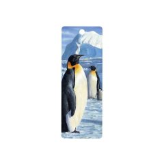 3D könyvjelző-Őfelsége a királypingvin