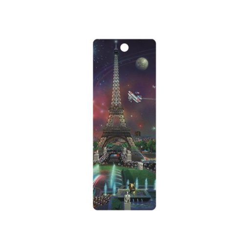 3D könyvjelző- Este az Eiffel toronynál
