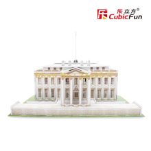 3D puzzle: Fehér Ház (USA) Cubicfun 3D épület makettek