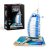 3D puzzle: Burdzs Al Arab CubicFun 3D épület makettek