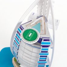 3D puzzle: Burdzs Al Arab CubicFun 3D épület makettek