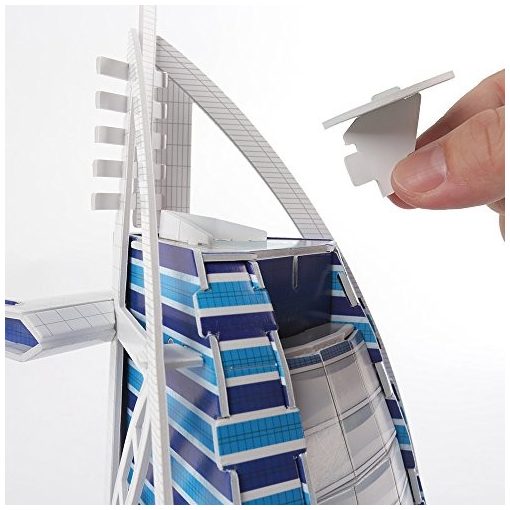 3D puzzle: Burdzs Al Arab CubicFun 3D épület makettek
