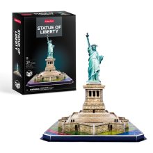 3D puzzle: Szabadságszobor (USA) CubicFun 3D híres épület makett
