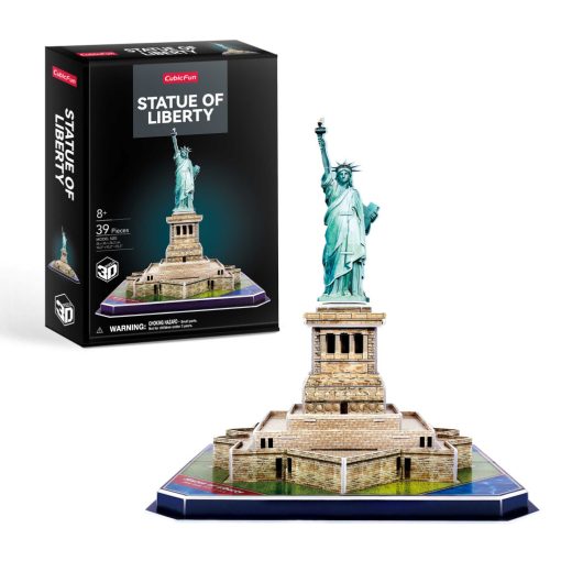 3D puzzle: Szabadságszobor (USA) CubicFun 3D híres épület makett
