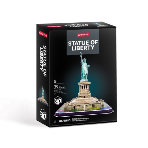 3D puzzle: Szabadságszobor (USA) CubicFun 3D híres épület makett