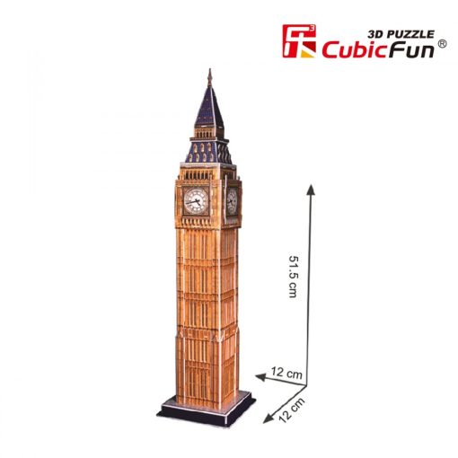 3D puzzle: Big Ben CubicFun épület makettek