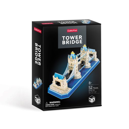 3D puzzle: Tower Bridge CubicFun 3D híres épület makettek