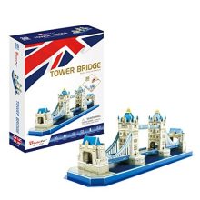 3D puzzle: Tower Bridge CubicFun 3D híres épület makettek