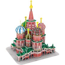 3D puzzle: Boldog Vazul-székesegyház CubicFun 3D híres épületek