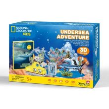 3D puzzle: Kaland a tenger alatt - National Geographic