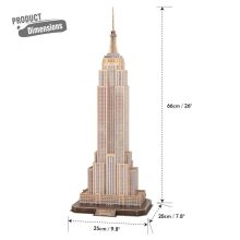 3D puzzle: Empire State Building - National Geographic