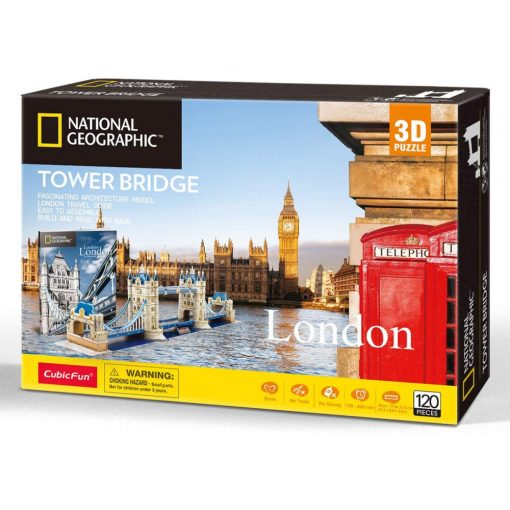 3D puzzle: Tower Bridge - London - National Geographic