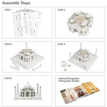 3D puzzle: Taj Mahal - India