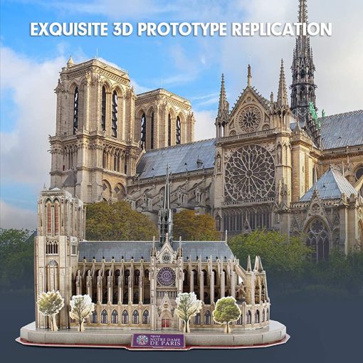 3D puzzle: Notre-Dame de Paris - National Geographic