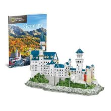 3D puzzle: Neuschwanstein kastély - National Geographic