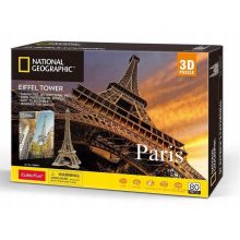 3D puzzle: Eiffel torony- National Geographic