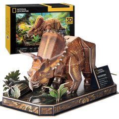 3D puzzle: Triceratopsz - National Geographic