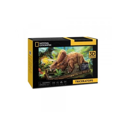3D puzzle: Triceratopsz - National Geographic