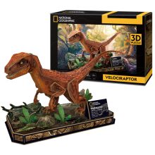 3D puzzle: Velociraptor - National Geographic
