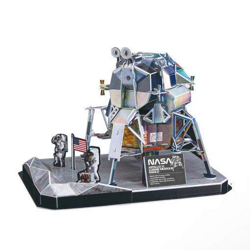 3D puzzle: Apollo 11 Lunar Module CubicFun jármű makettek