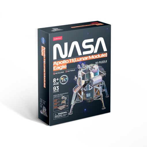 3D puzzle: Apollo 11 Lunar Module CubicFun jármű makettek