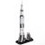 3D puzzle: Saturn V Rocket CubicFun 3D vehicle models