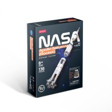 3D puzzle: Apollo Saturn V holdrakéta CubicFun jármű makettek