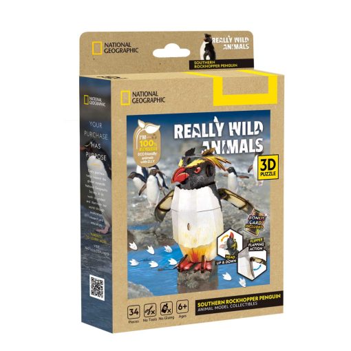 3D puzzle: Tarajos pingvin - National Geographic