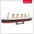 3D professional puzzle:Titanic CubicFun ship model with LED lighting